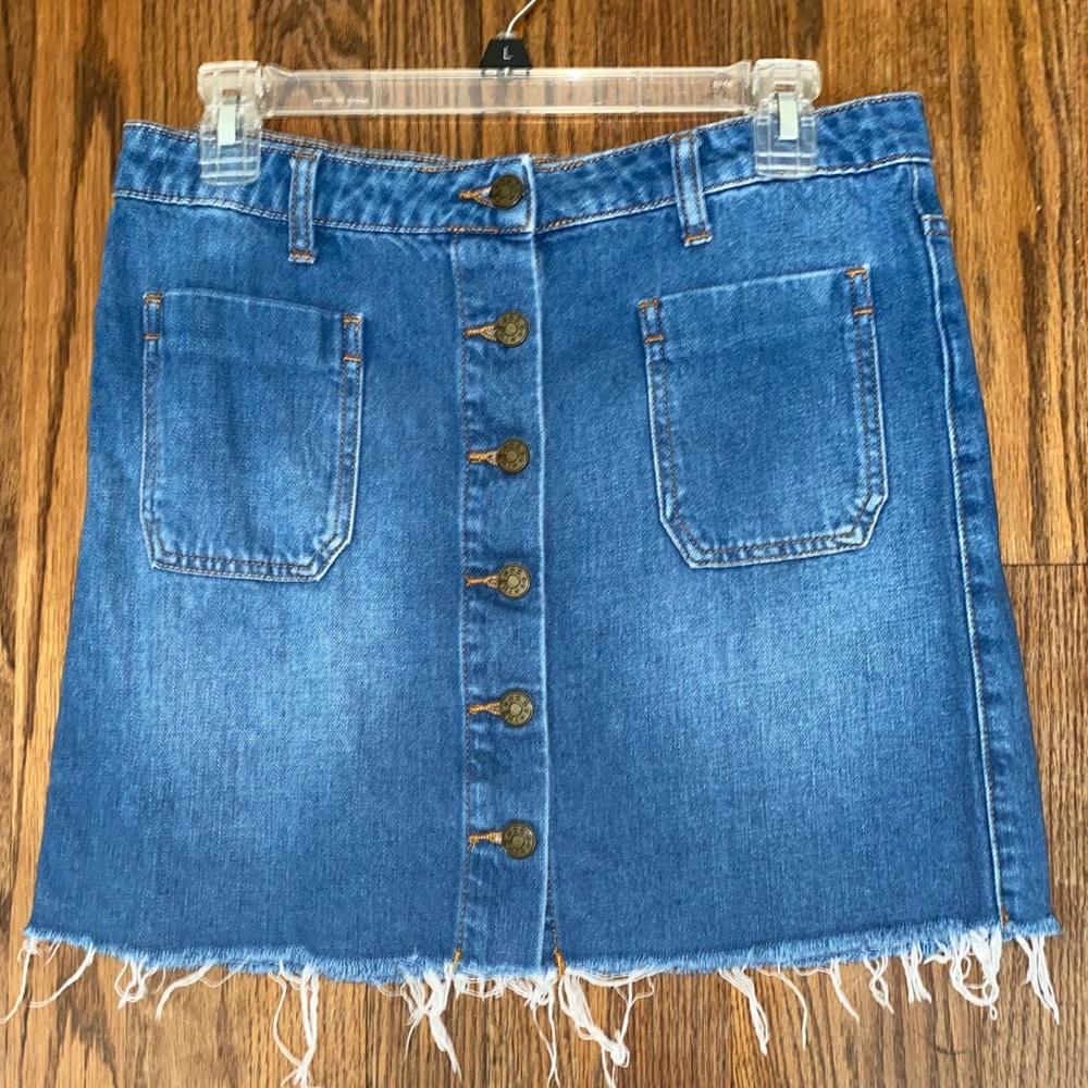BDG denim skirt